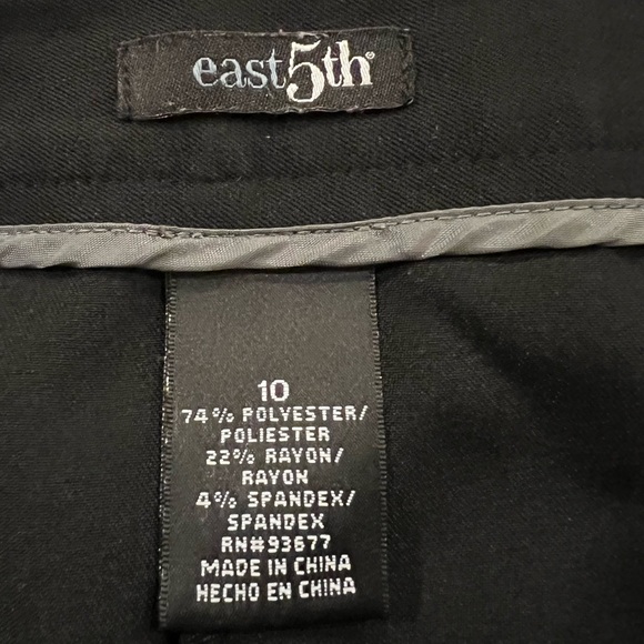 East 5th Black Skirt - Picture 2 of 14